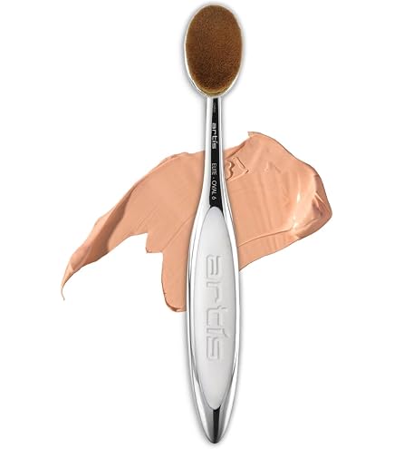 Amazon.com: Artis Elite Oval Brush 7 - Mirror, 1 Pc Makeup Brush